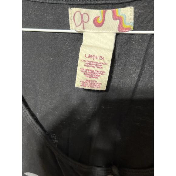 OP Peace Love Happiness Rainbow Graphic Tank Top Juniors L 11-13 Y2K Surf - Picture 3 of 6